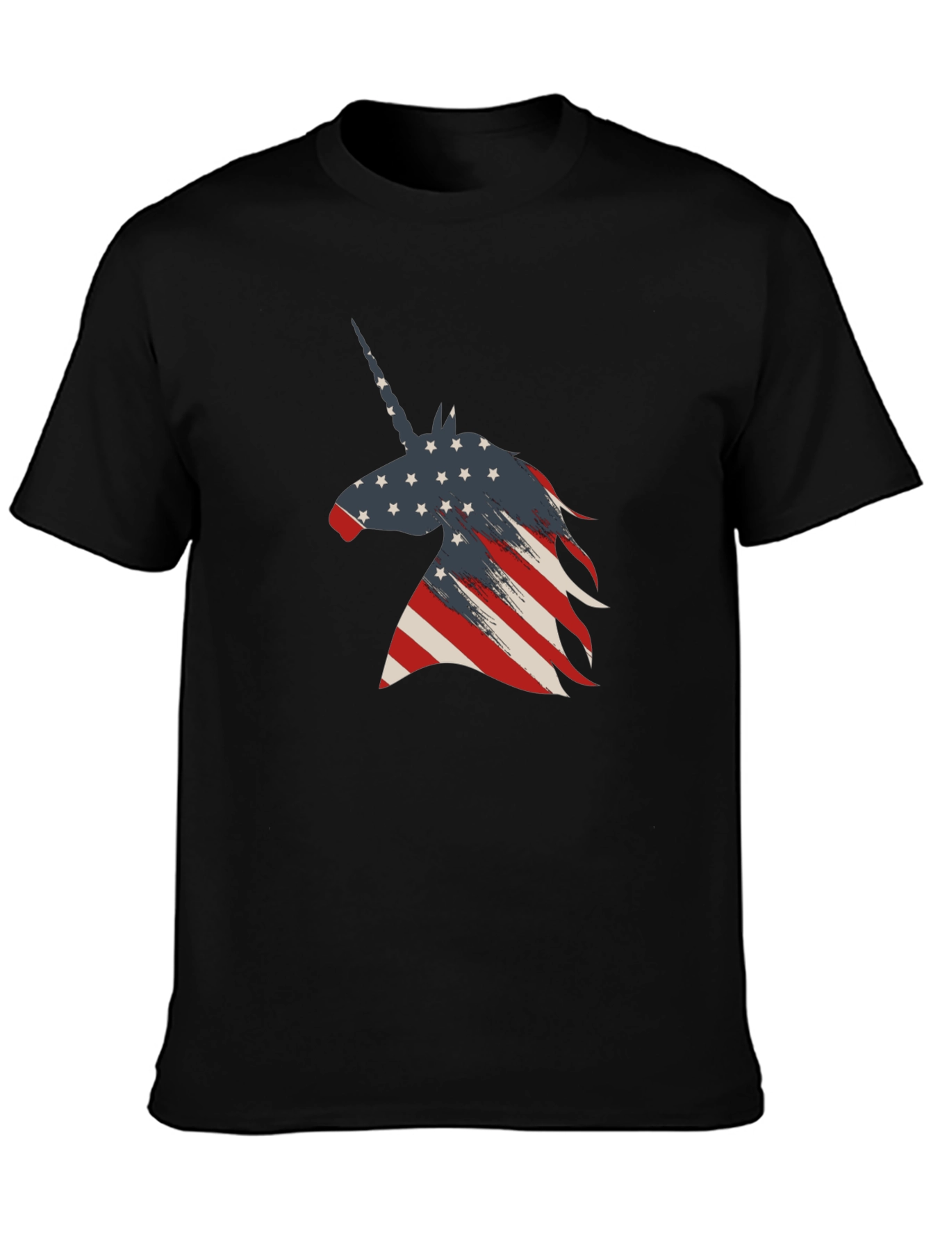 Patriotic Unicorn Graphic Tee