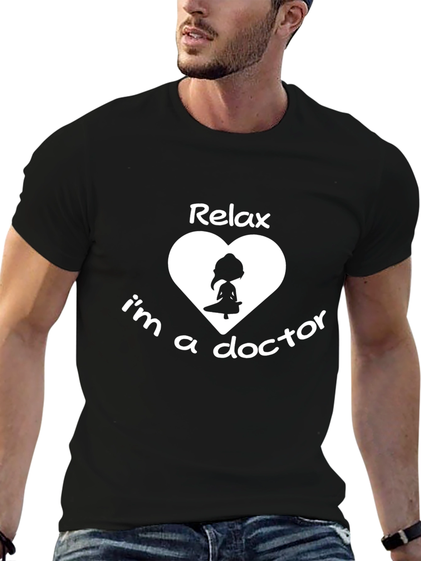 Relax Im a Doctor T-Shirt | Novelty Medical Apparel