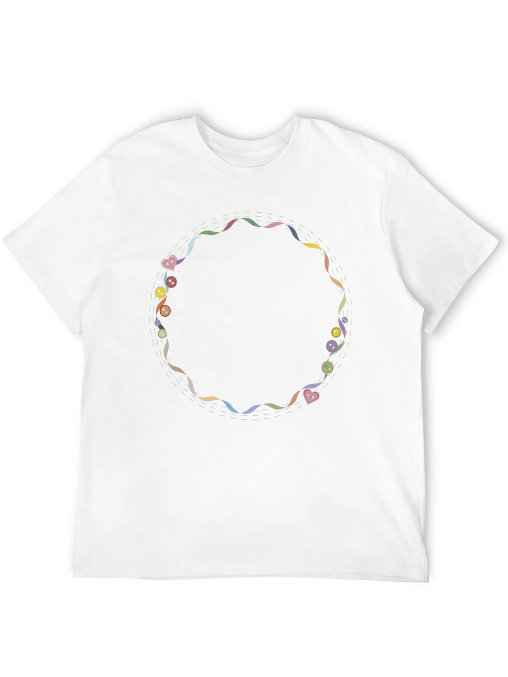 Novelty Graphic Print Black T-Shirt