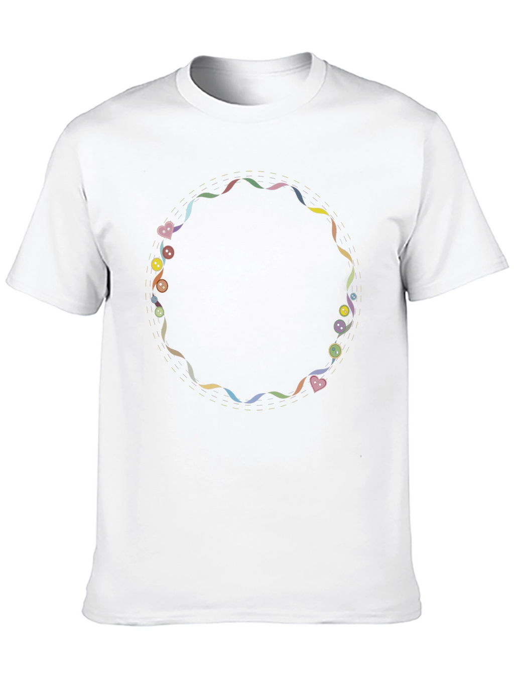 Novelty Graphic Print Black T-Shirt