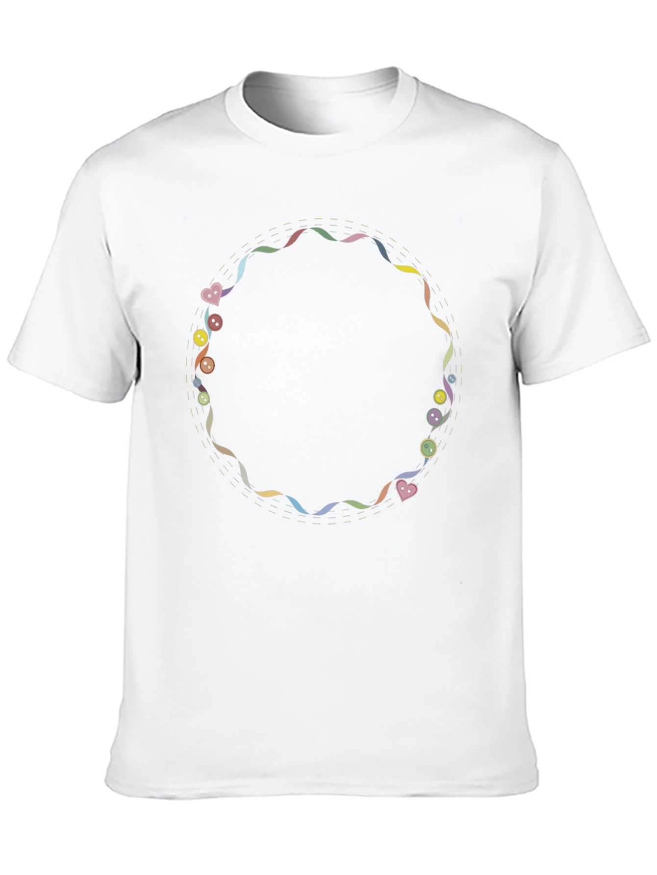 Novelty Graphic Print Black T-Shirt