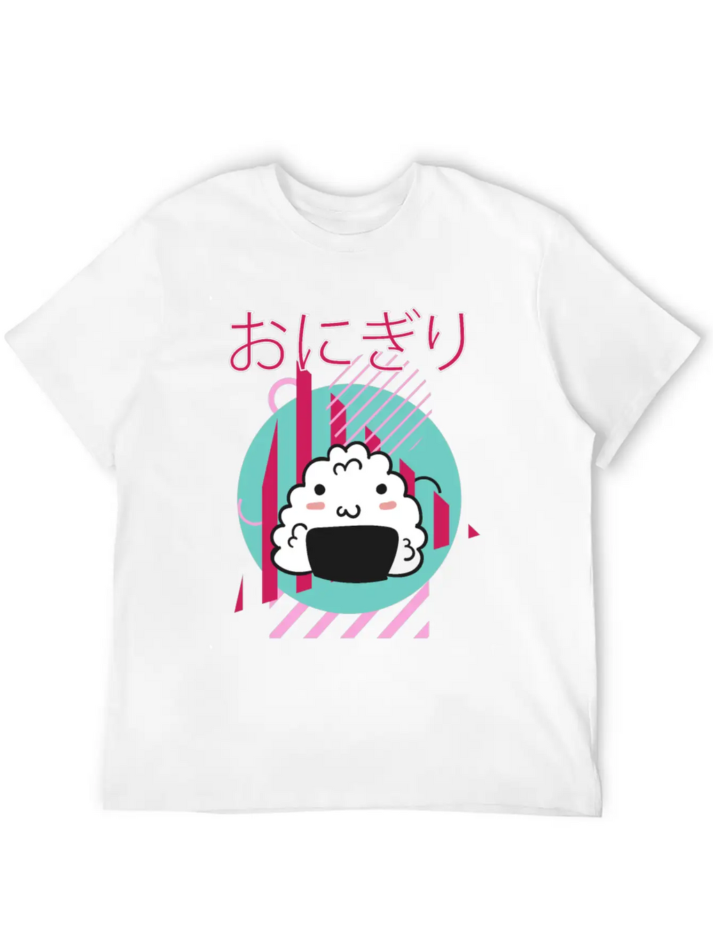 90 S Kawaii Onigiri - 90s Kawaii Unisex Casual T-Shirt – Clean Design For Daily Comfort