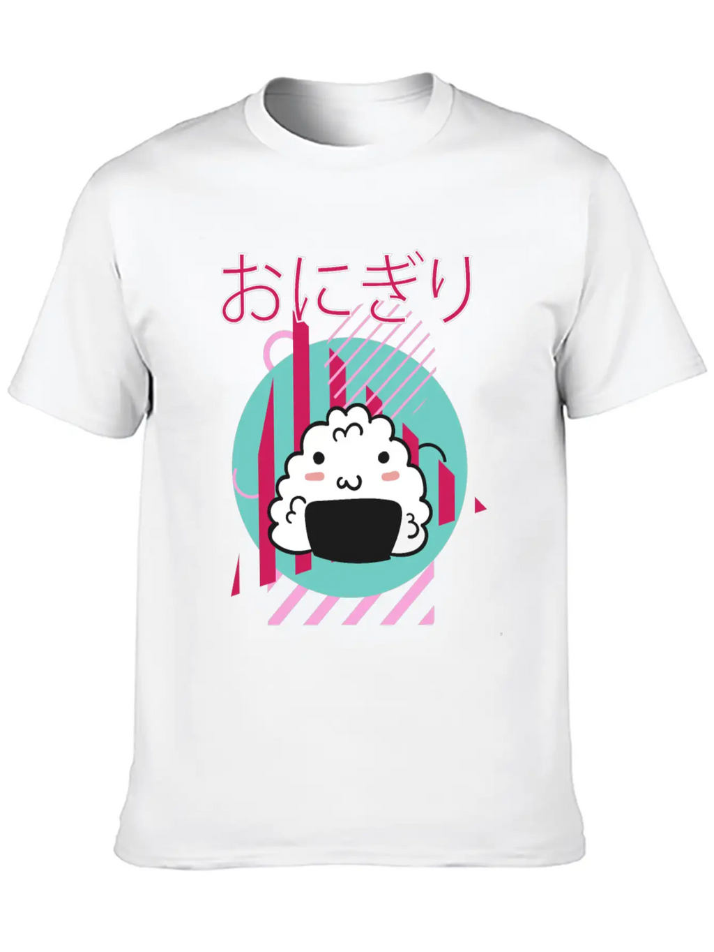 90 S Kawaii Onigiri - 90s Kawaii Unisex Casual T-Shirt – Clean Design For Daily Comfort