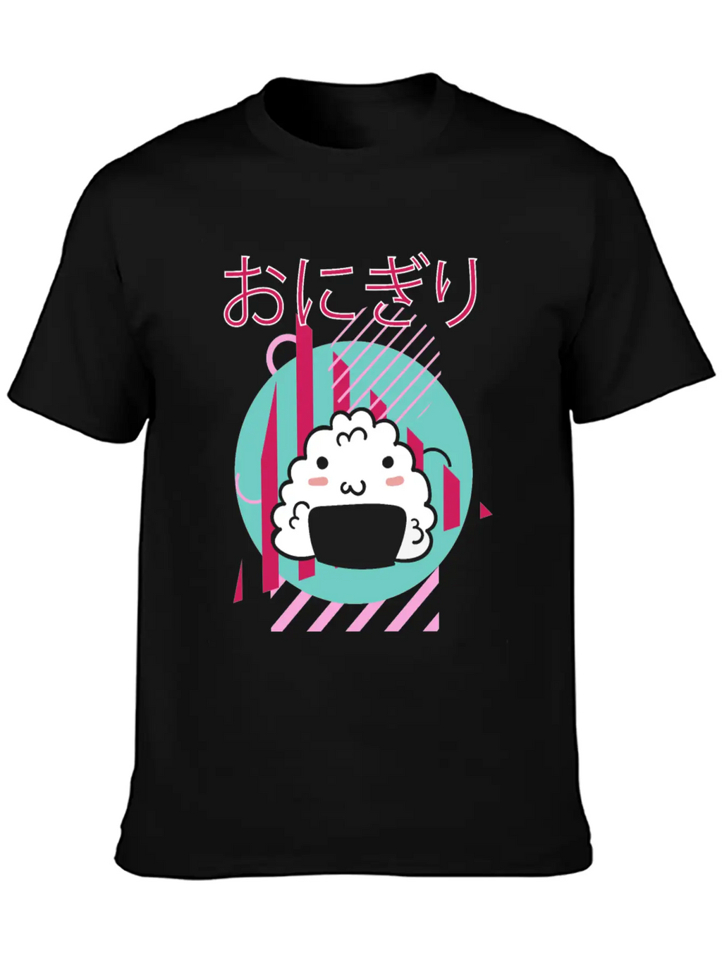 90 S Kawaii Onigiri - 90s Kawaii Unisex Casual T-Shirt – Clean Design For Daily Comfort