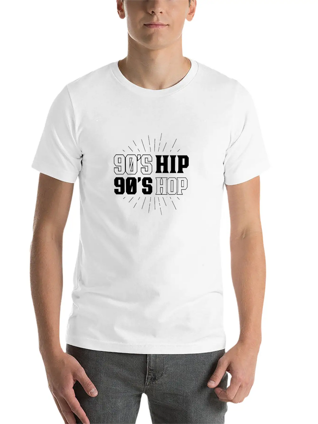 90's Hip 90's Hop Funny Hip Hop Lover 90s Music Unisex Casual T-Shirt – Clean Design For Daily Comfort