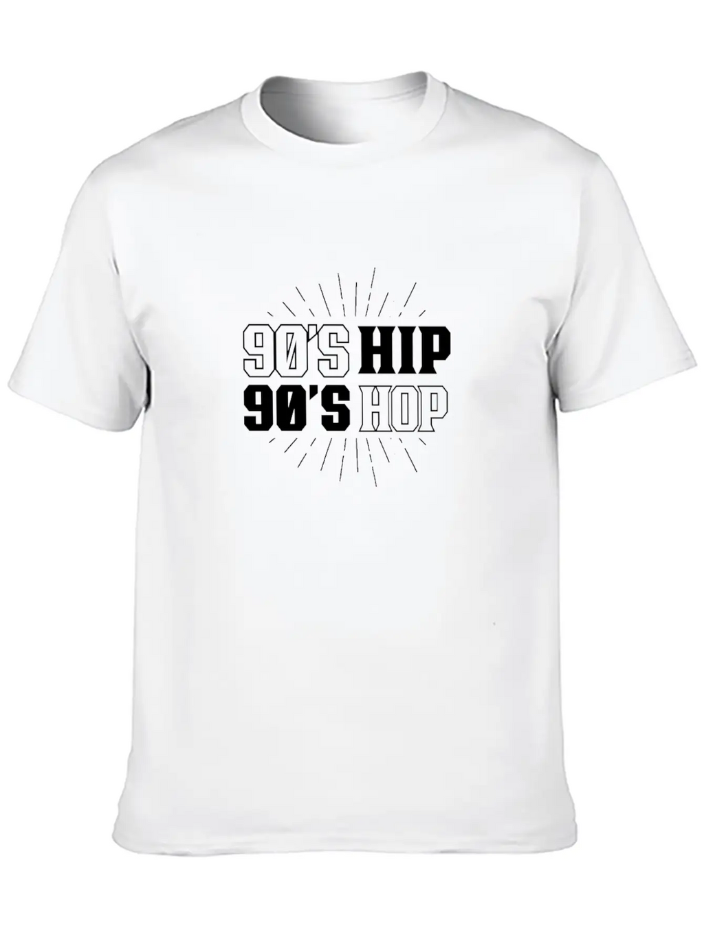 90's Hip 90's Hop Funny Hip Hop Lover 90s Music Unisex Casual T-Shirt – Clean Design For Daily Comfort