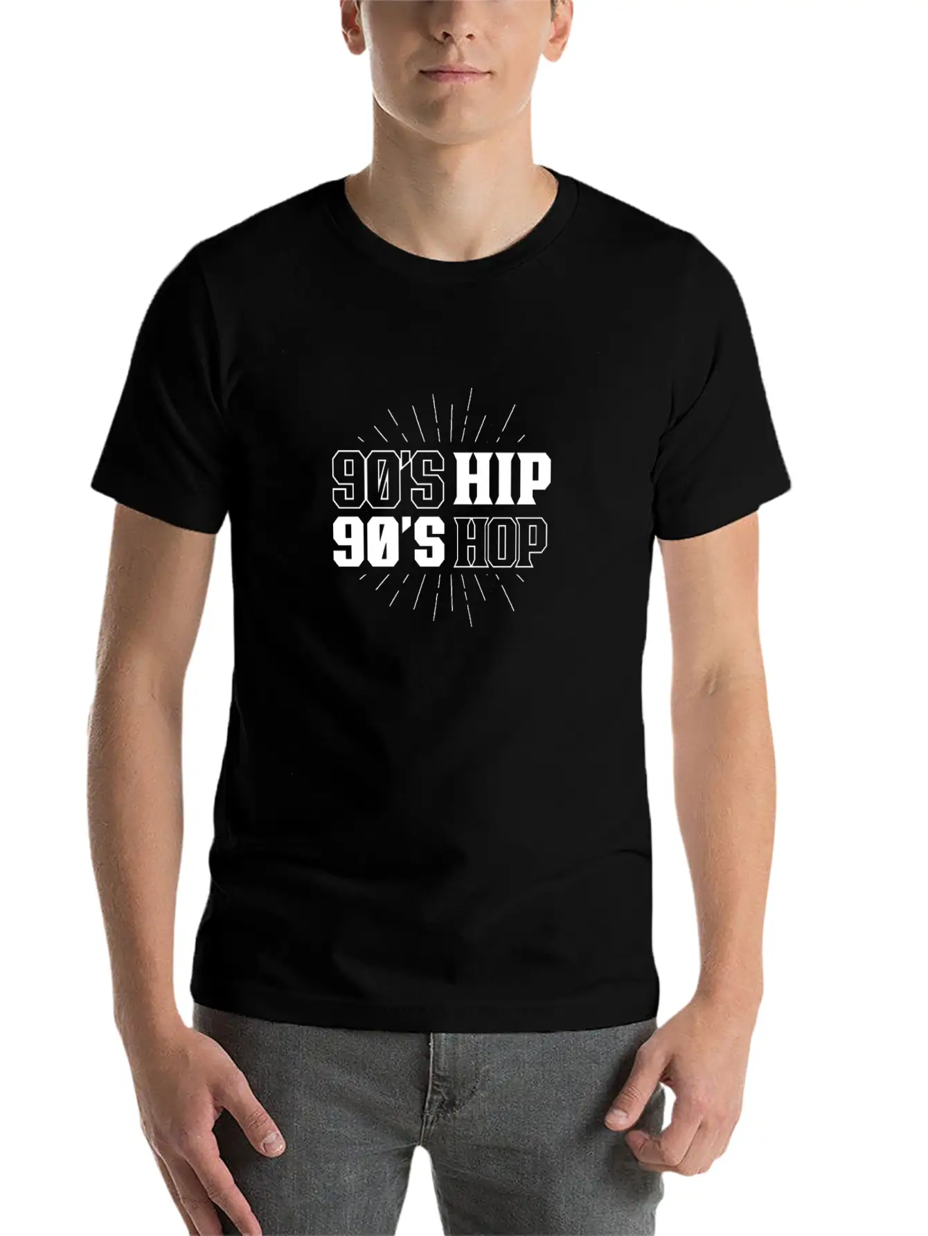 90's Hip 90's Hop Funny Hip Hop Lover 90s Music Unisex Casual T-Shirt – Clean Design For Daily Comfort