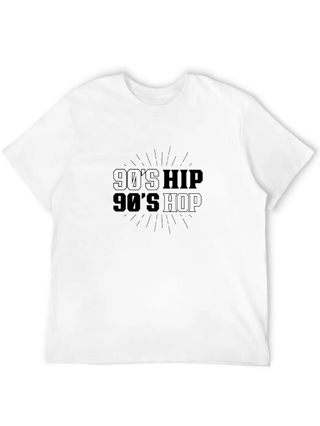 90's Hip 90's Hop Funny Hip Hop Lover 90s Music Unisex Casual T-Shirt – Clean Design For Daily Comfort
