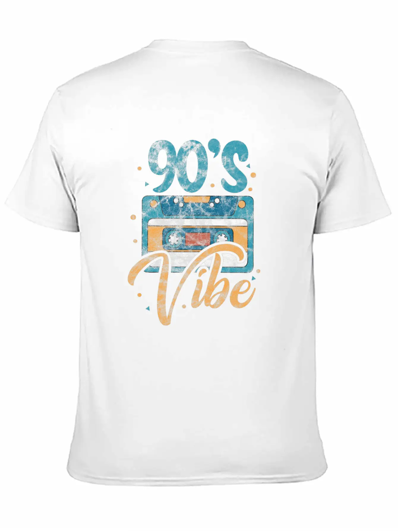 90's Vibe Cassette Tape Casual Graphic T-Shirt – Simple And Comfortable Daily Wear