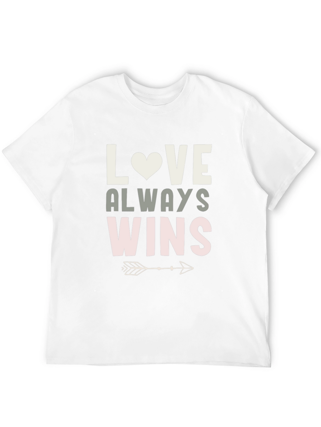 Love Always Wins Graphic T-Shirt - Soft Cotton Blend