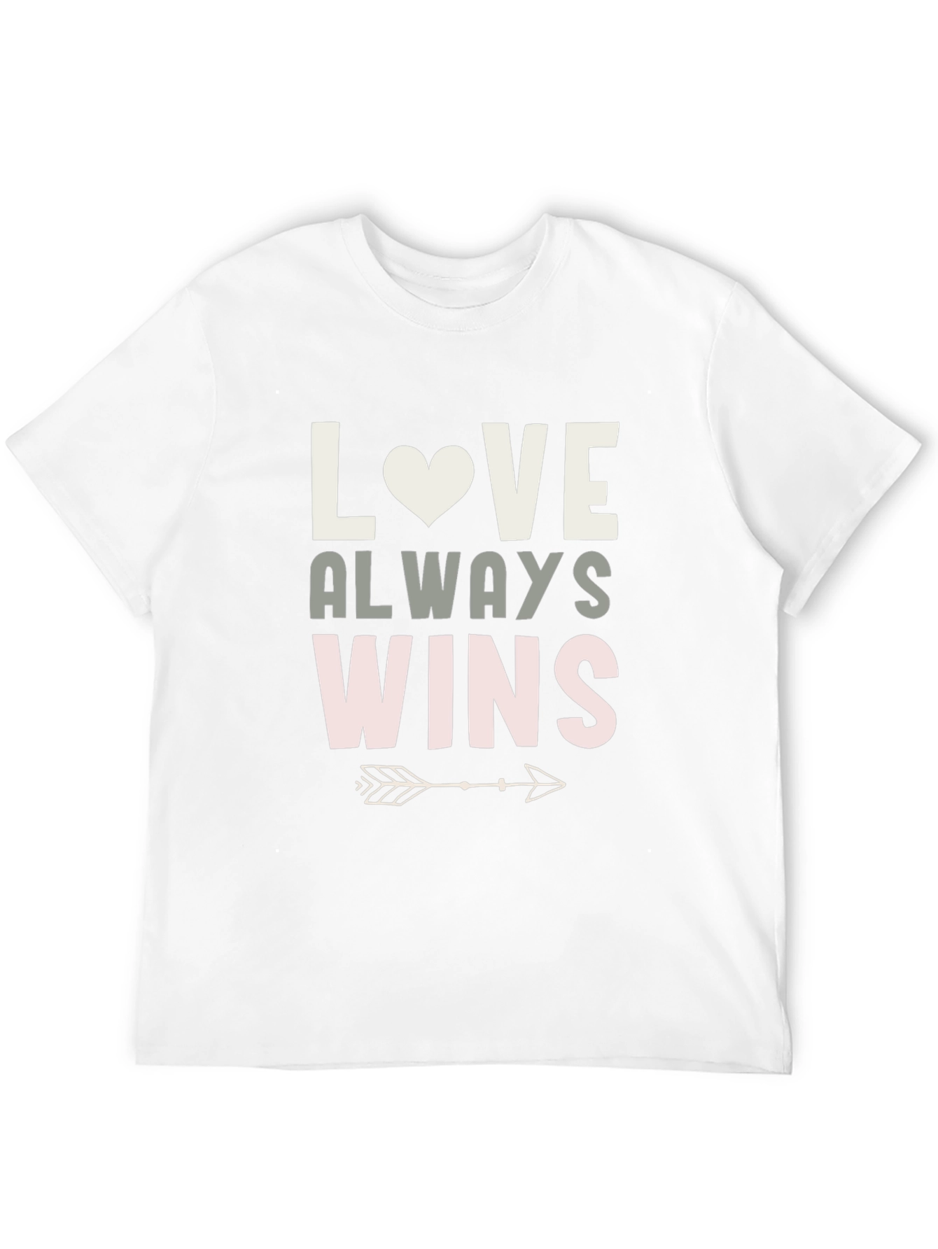 Love Always Wins Graphic T-Shirt - Soft Cotton Blend