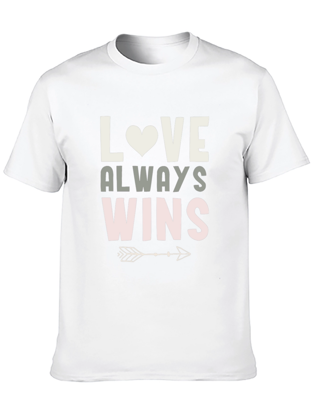 Love Always Wins Graphic T-Shirt - Soft Cotton Blend