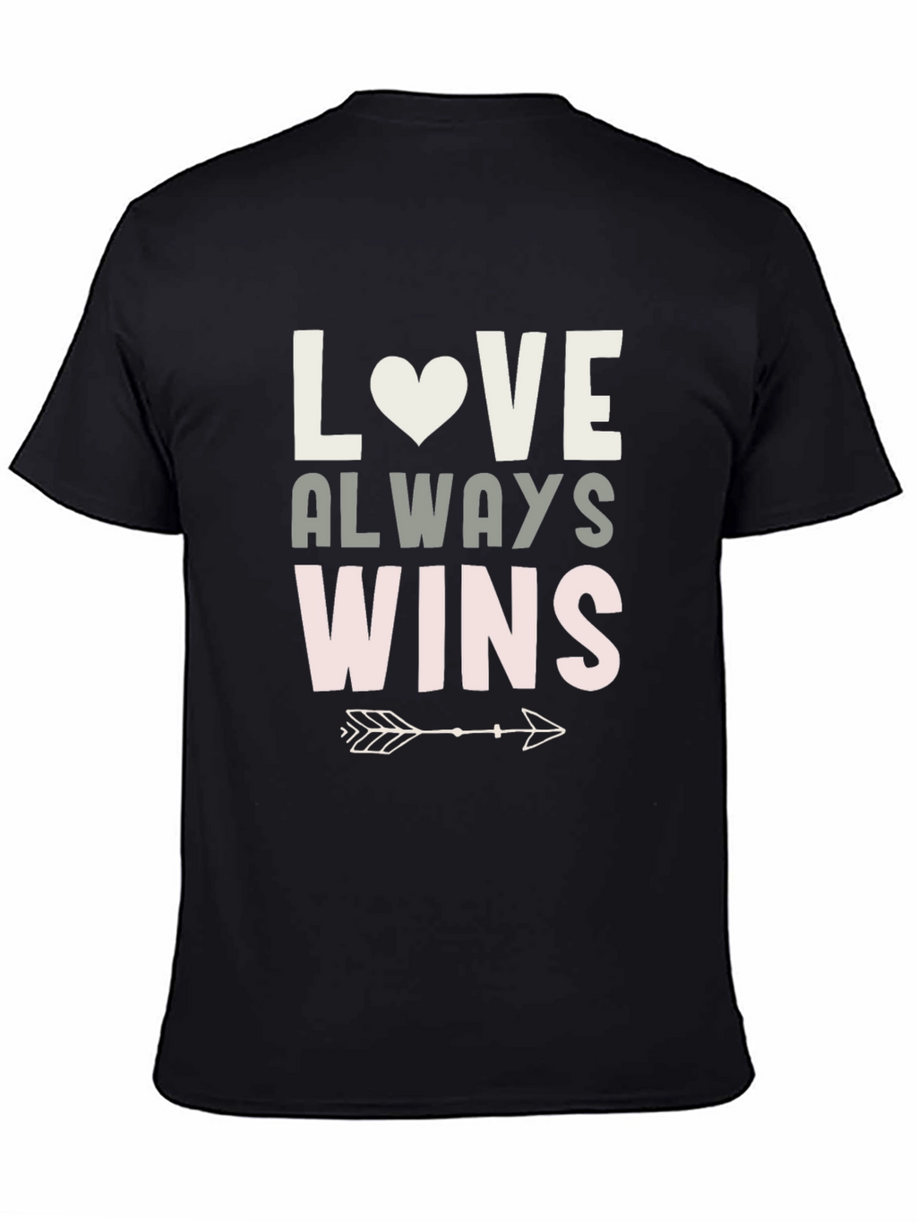 Love Always Wins Graphic T-Shirt - Soft Cotton Blend