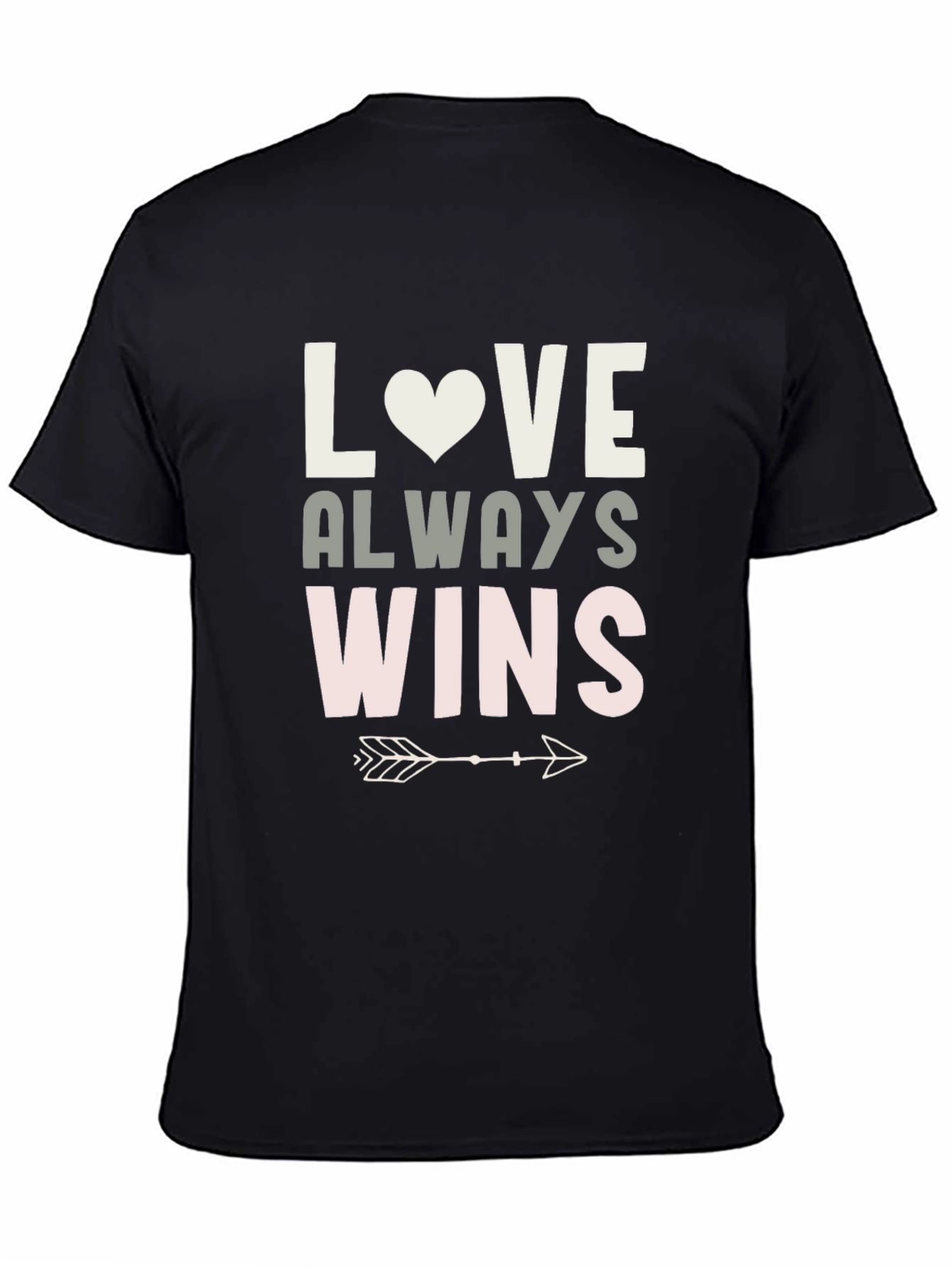 Love Always Wins Graphic T-Shirt - Soft Cotton Blend
