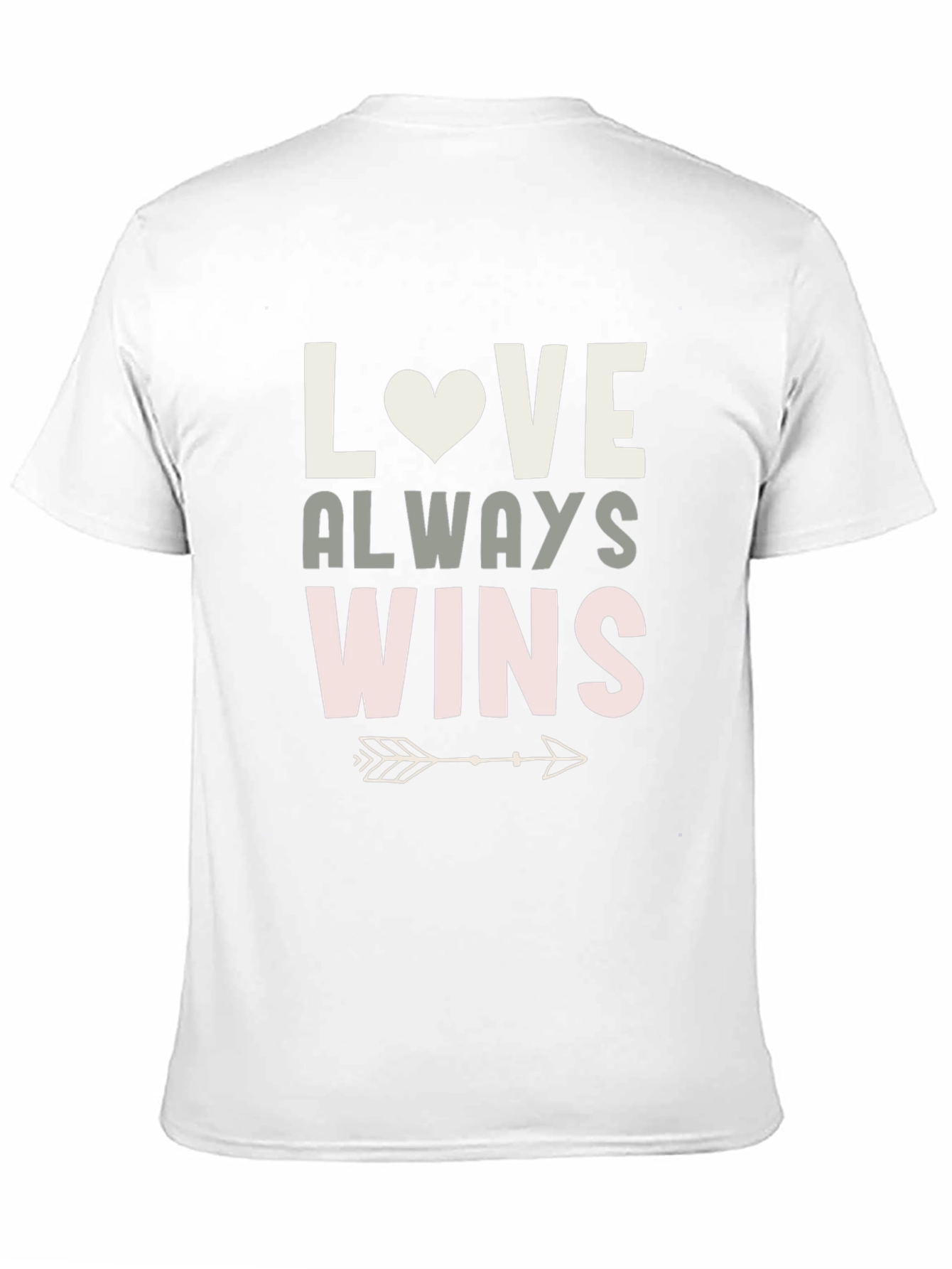 Love Always Wins Graphic T-Shirt - Soft Cotton Blend