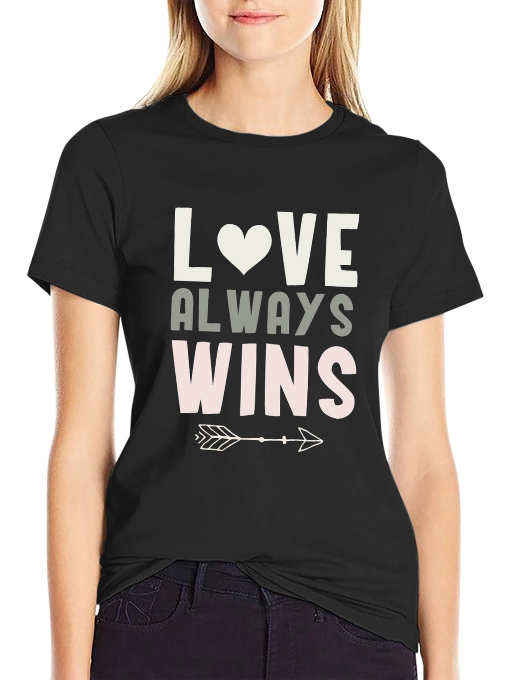 Love Always Wins Graphic T-Shirt - Soft Cotton Blend