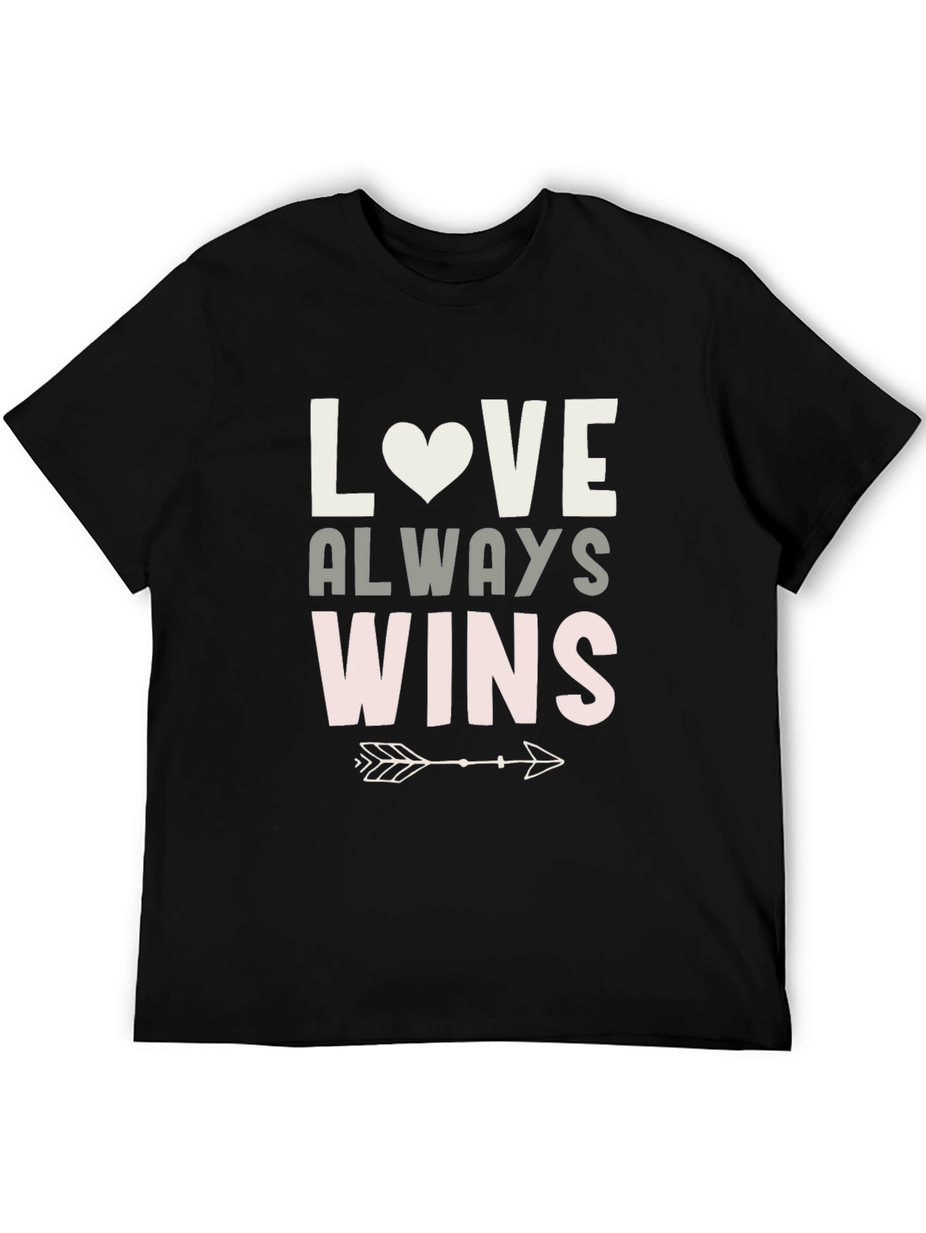Love Always Wins Graphic T-Shirt - Soft Cotton Blend