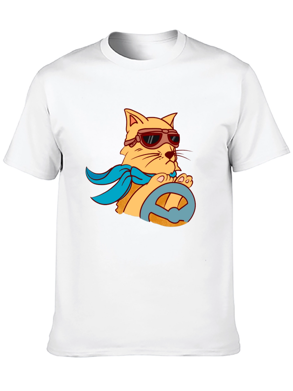 Driver Cat Graphic Tee - Cool & Comfy