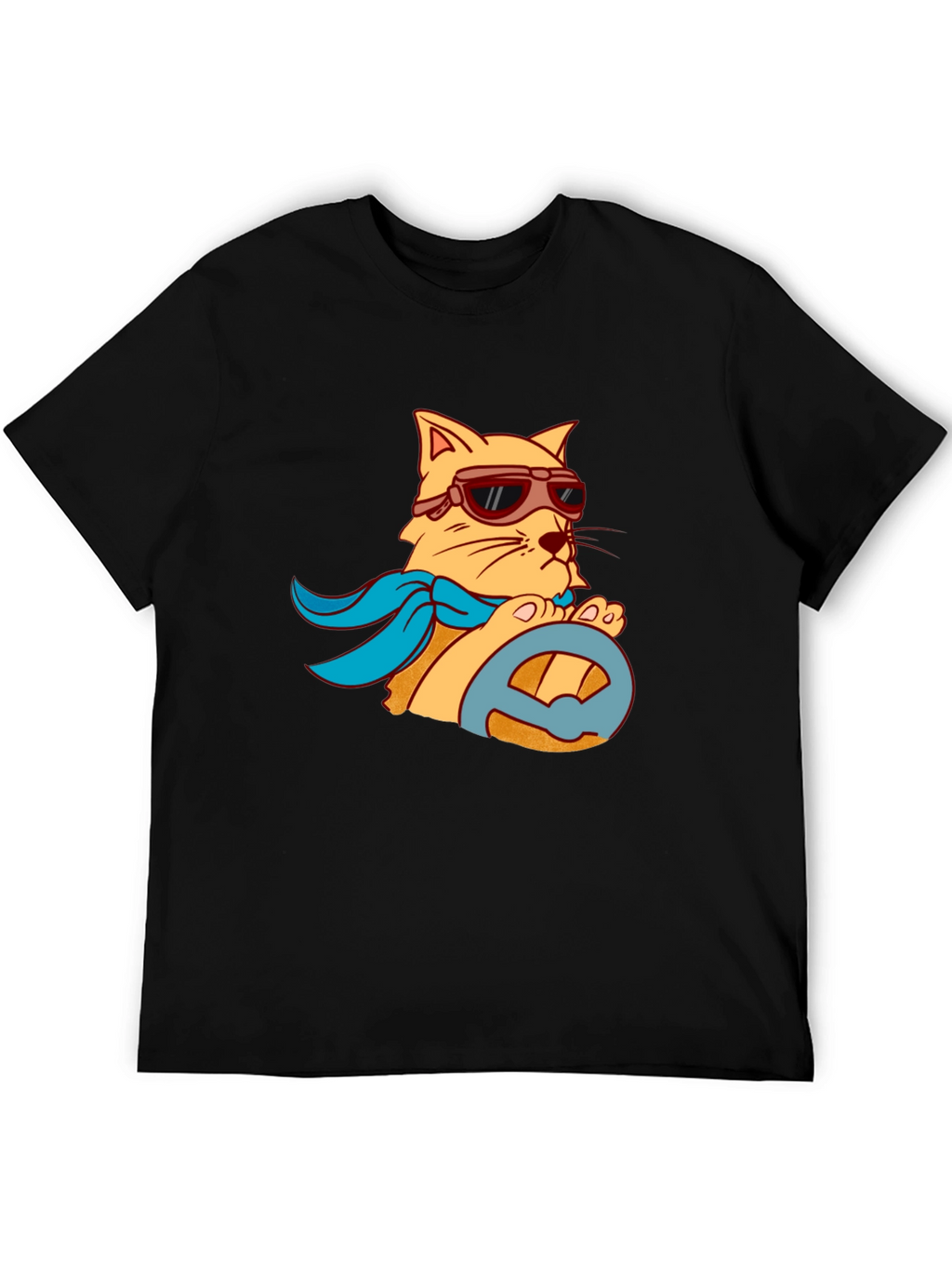 Driver Cat Graphic Tee - Cool & Comfy