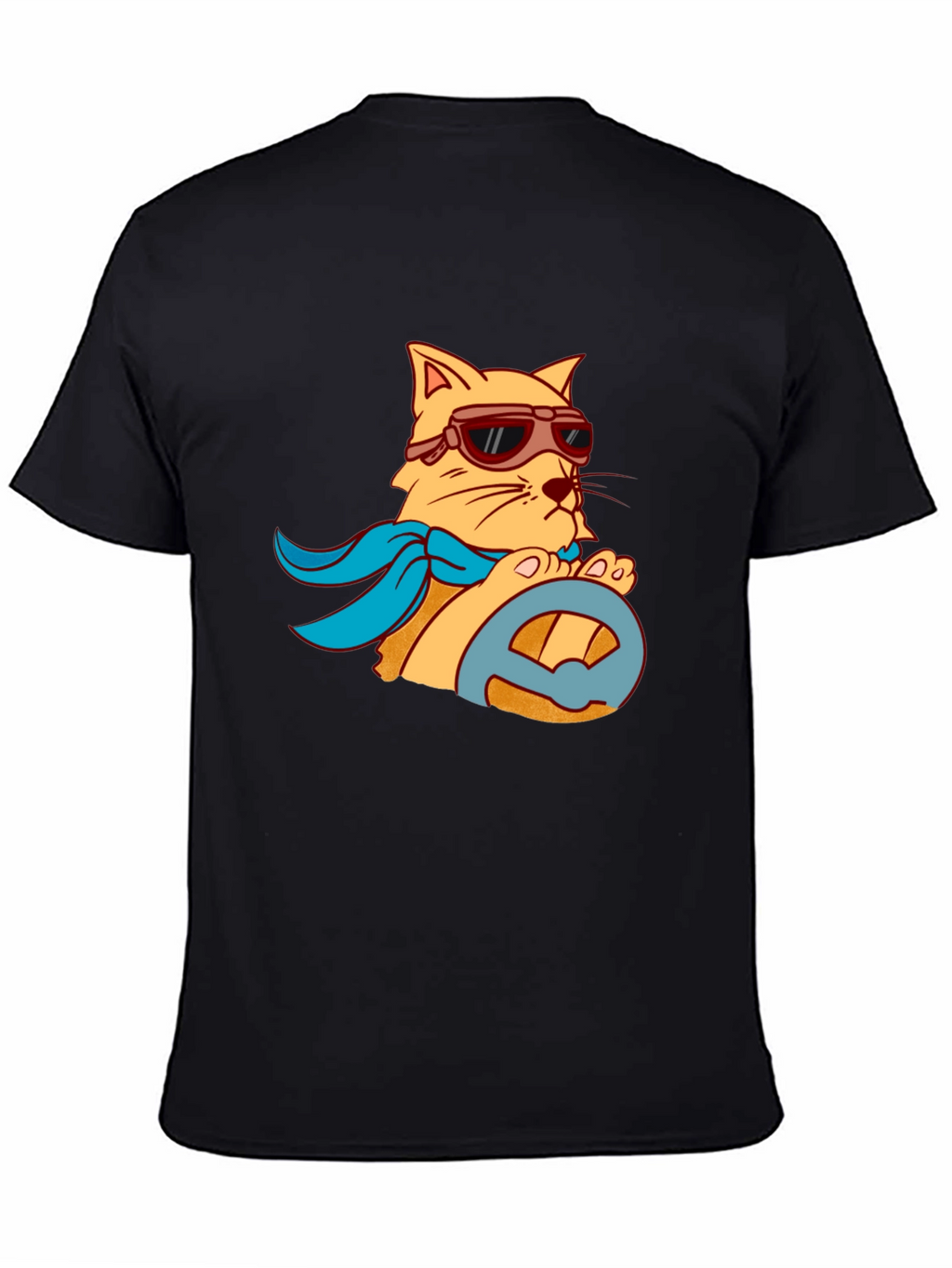 Driver Cat Graphic Tee - Cool & Comfy