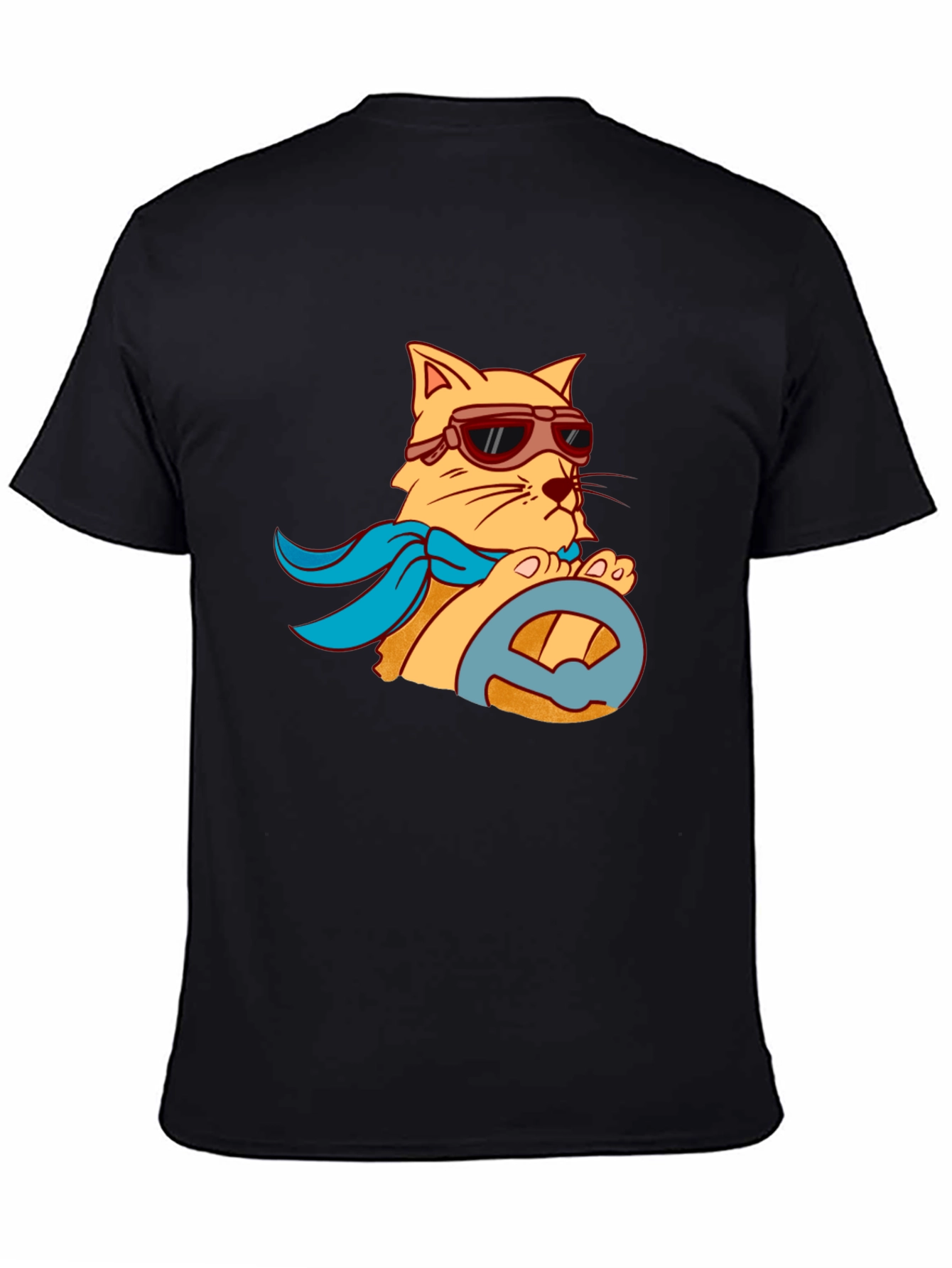Driver Cat Graphic Tee - Cool & Comfy