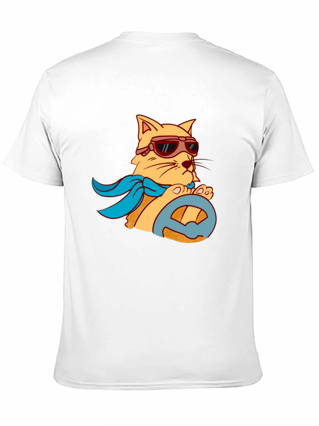 Driver Cat Graphic Tee - Cool & Comfy