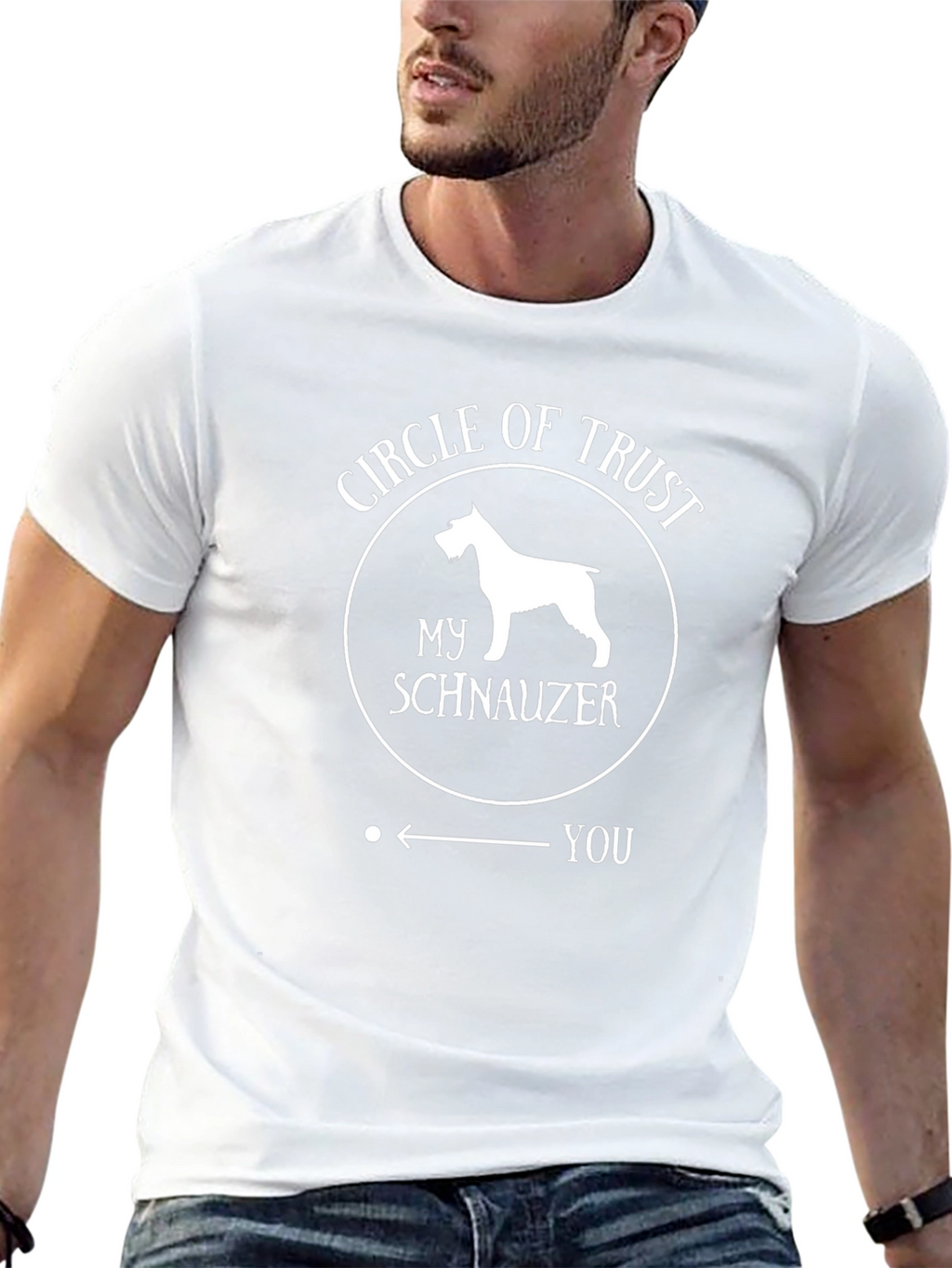Circle of Trust My Schnauzer Dog T-Shirt