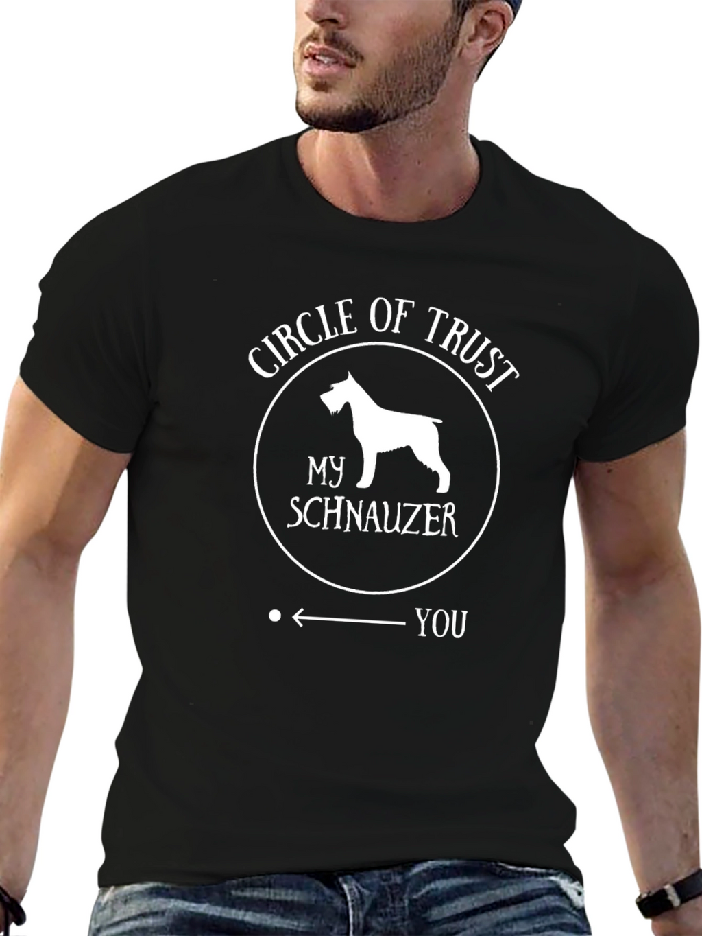 Circle of Trust My Schnauzer Dog T-Shirt