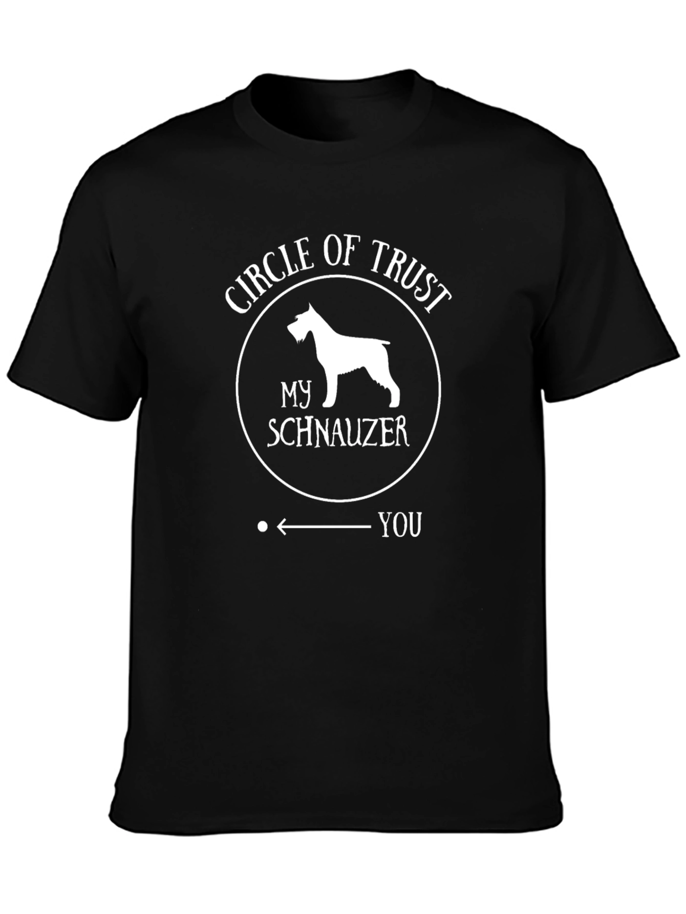 Circle of Trust My Schnauzer Dog T-Shirt
