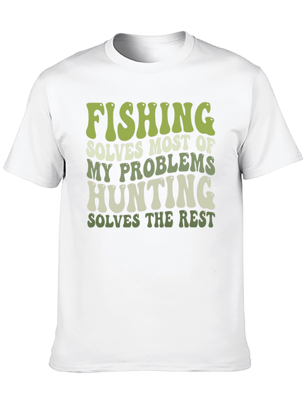Fishing & Hunting Graphic T-Shirt