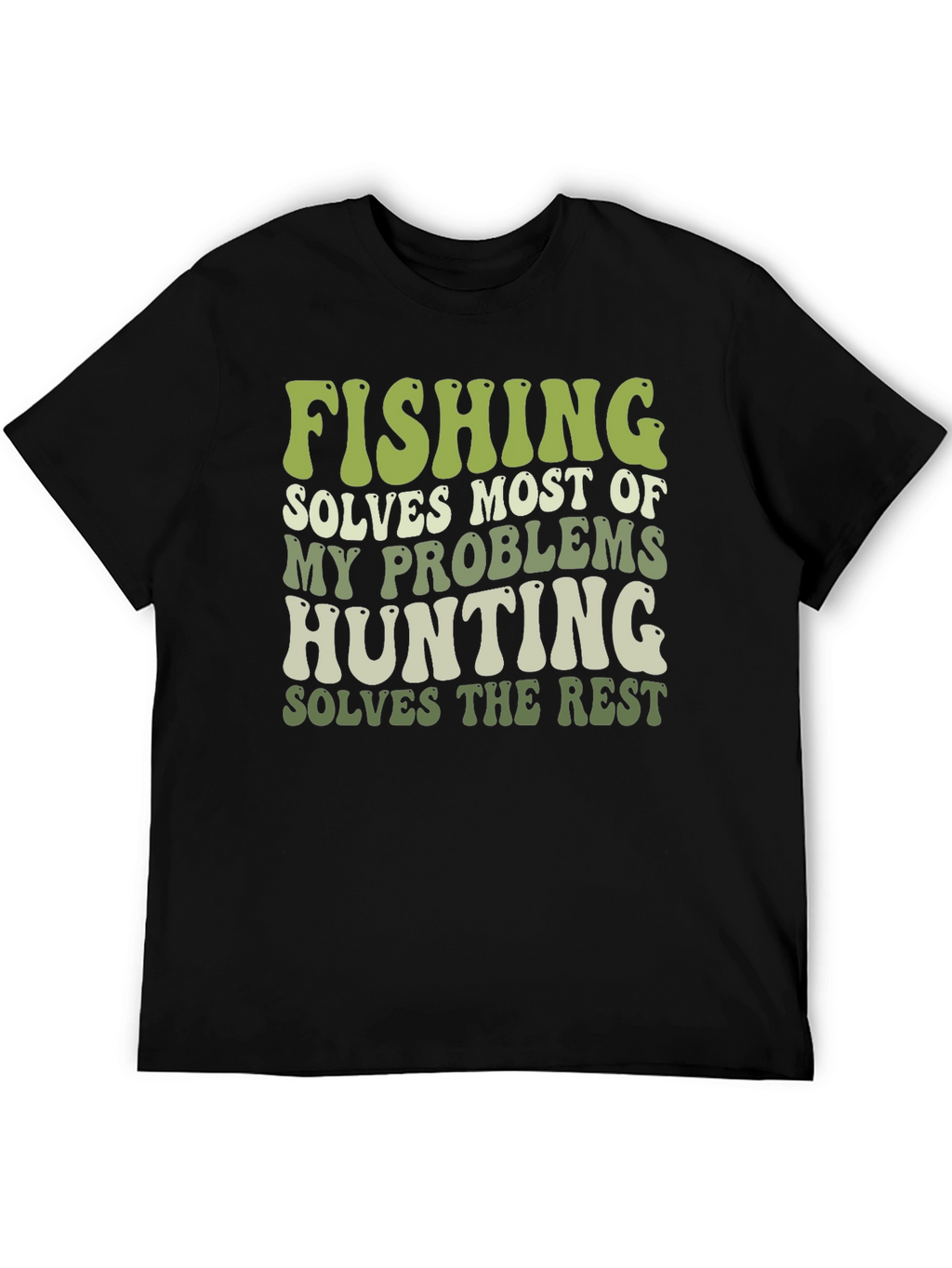 Fishing & Hunting Graphic T-Shirt