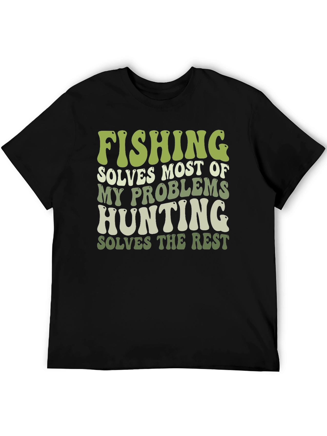 Fishing & Hunting Graphic T-Shirt
