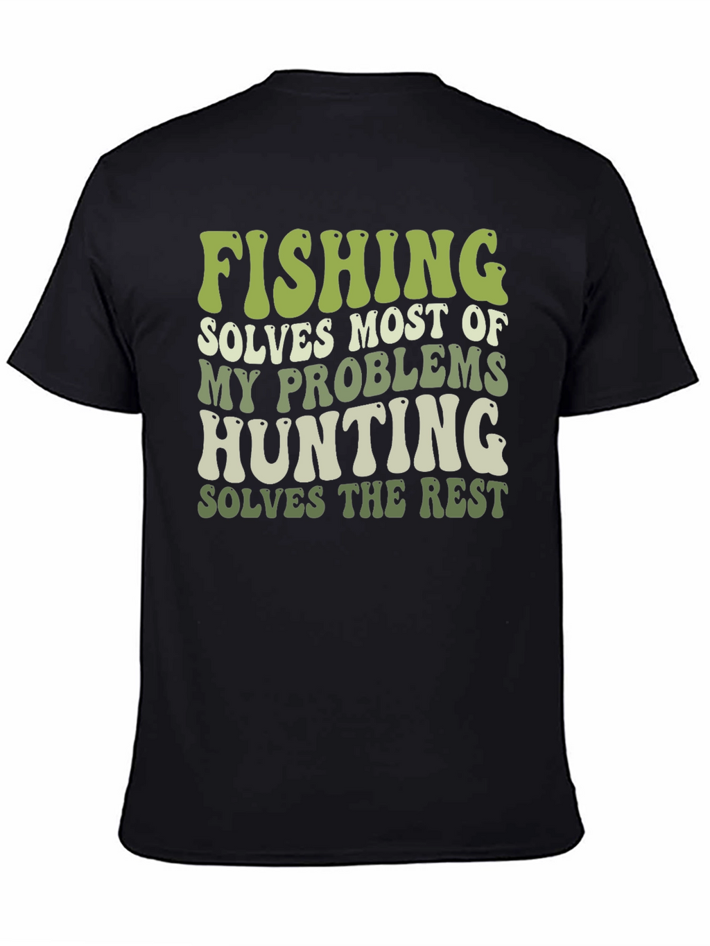 Fishing & Hunting Graphic T-Shirt