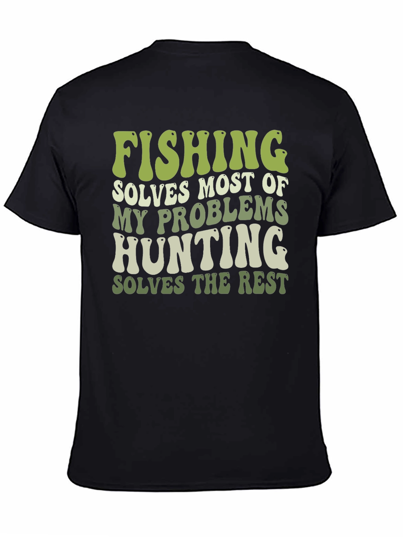Fishing & Hunting Graphic T-Shirt