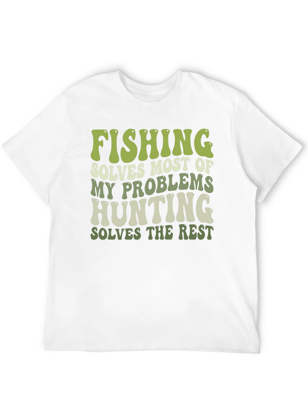 Fishing & Hunting Graphic T-Shirt