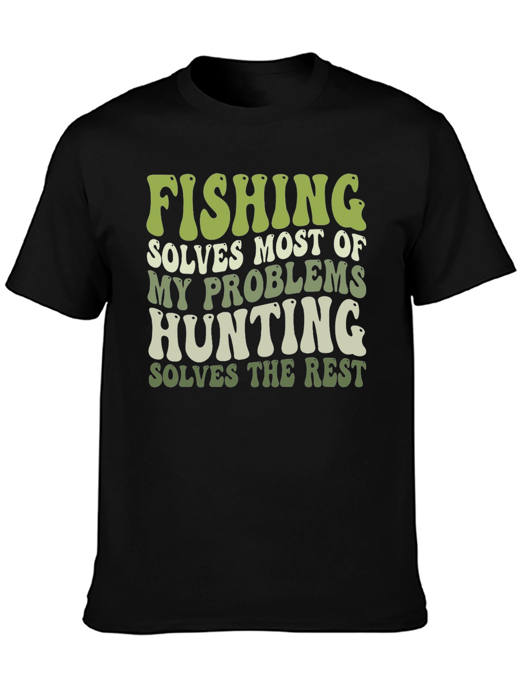 Fishing & Hunting Graphic T-Shirt