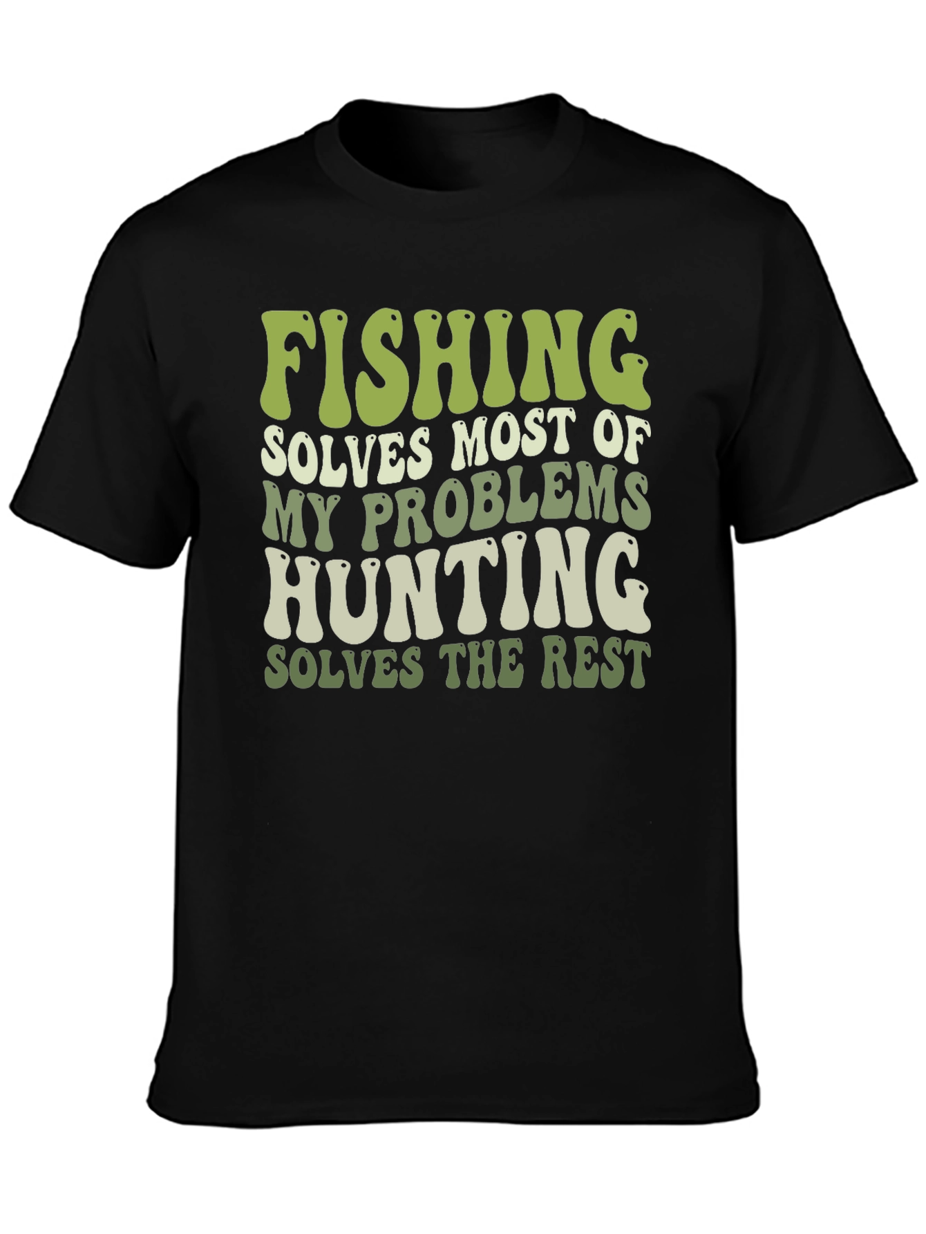 Fishing & Hunting Graphic T-Shirt