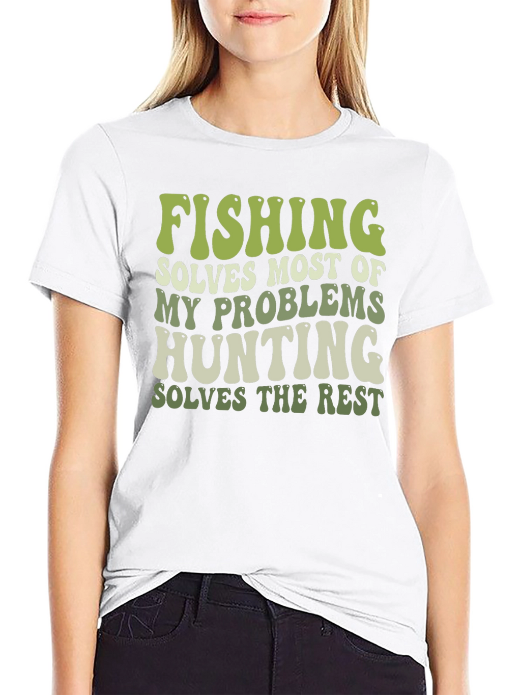 Fishing & Hunting Graphic T-Shirt