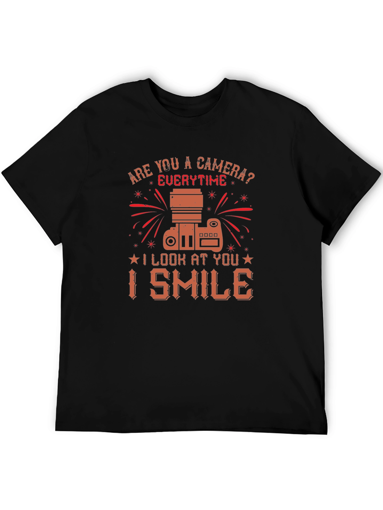 Camera Lover T-Shirt - Everytime I Smile Tee