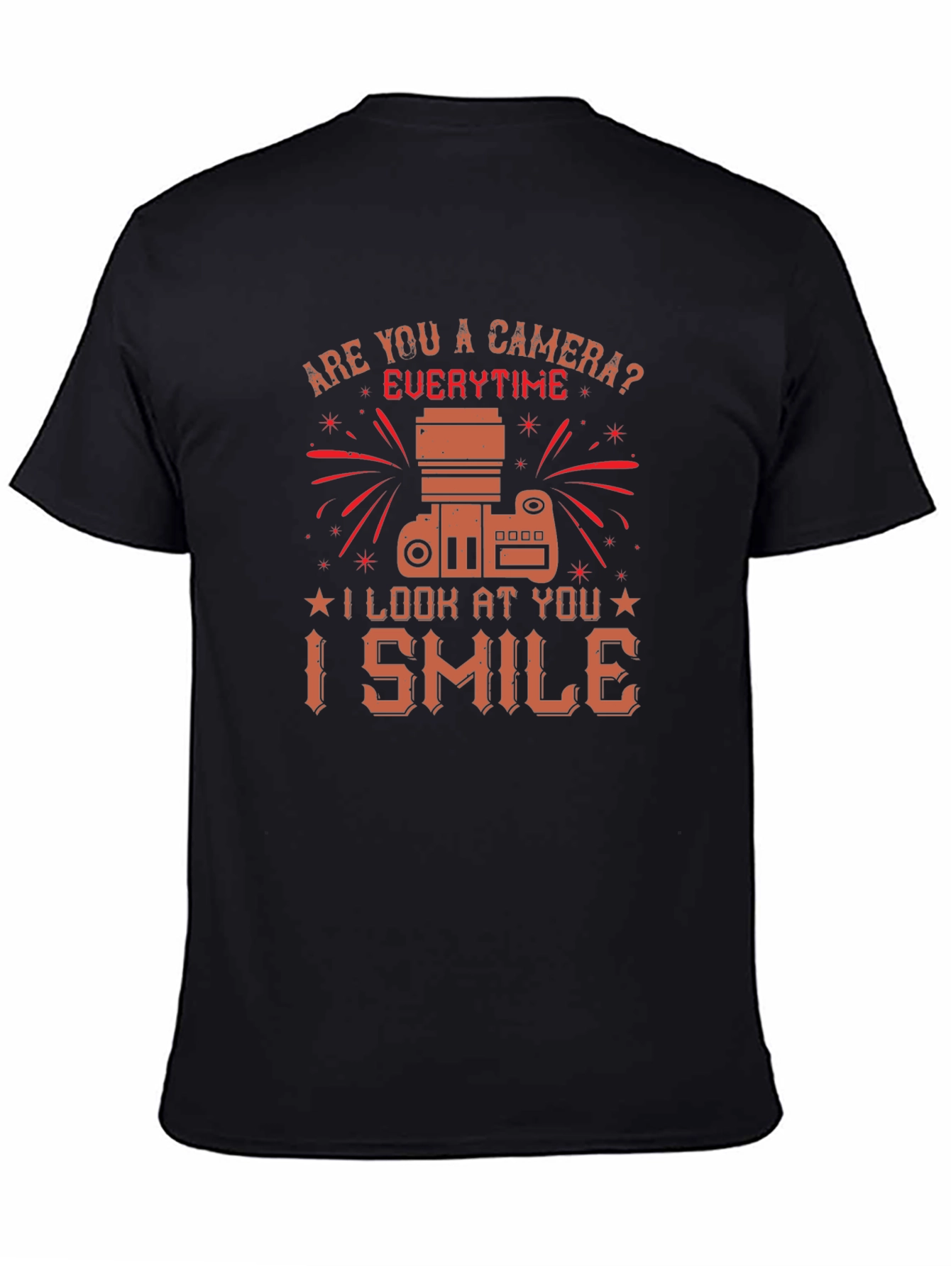 Camera Lover T-Shirt - Everytime I Smile Tee