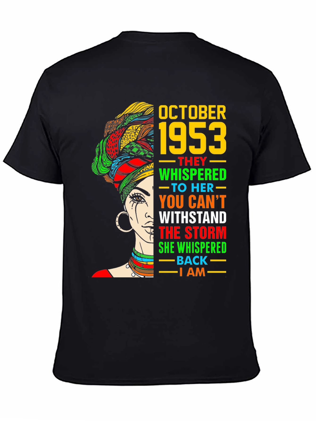 October 1953 Woman Storm T-Shirt