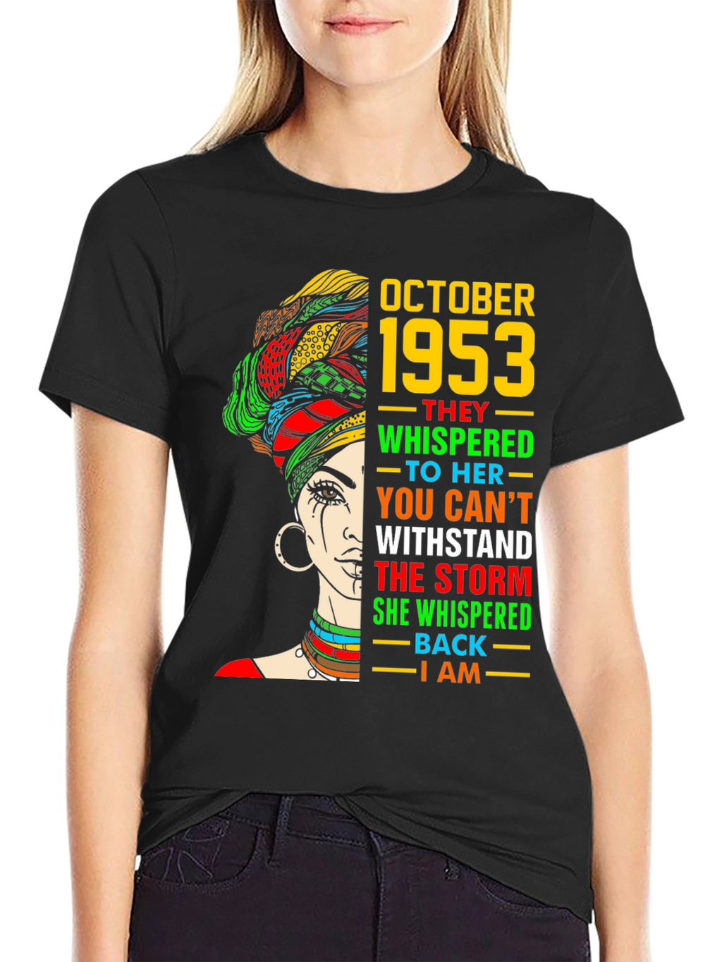 October 1953 Woman Storm T-Shirt