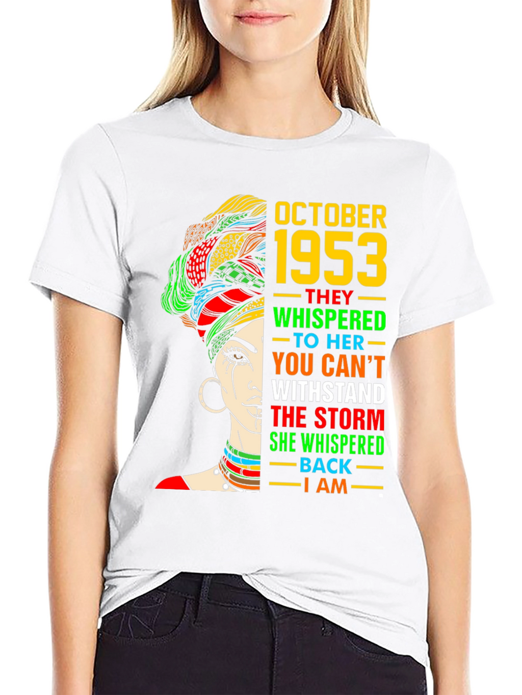 October 1953 Woman Storm T-Shirt