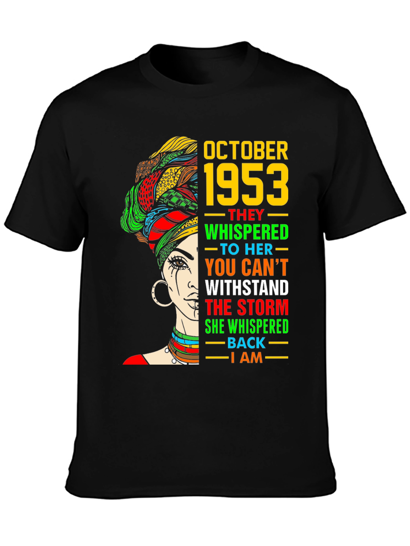 October 1953 Woman Storm T-Shirt