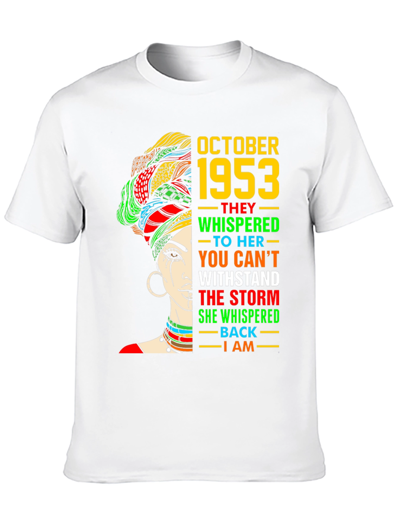 October 1953 Woman Storm T-Shirt
