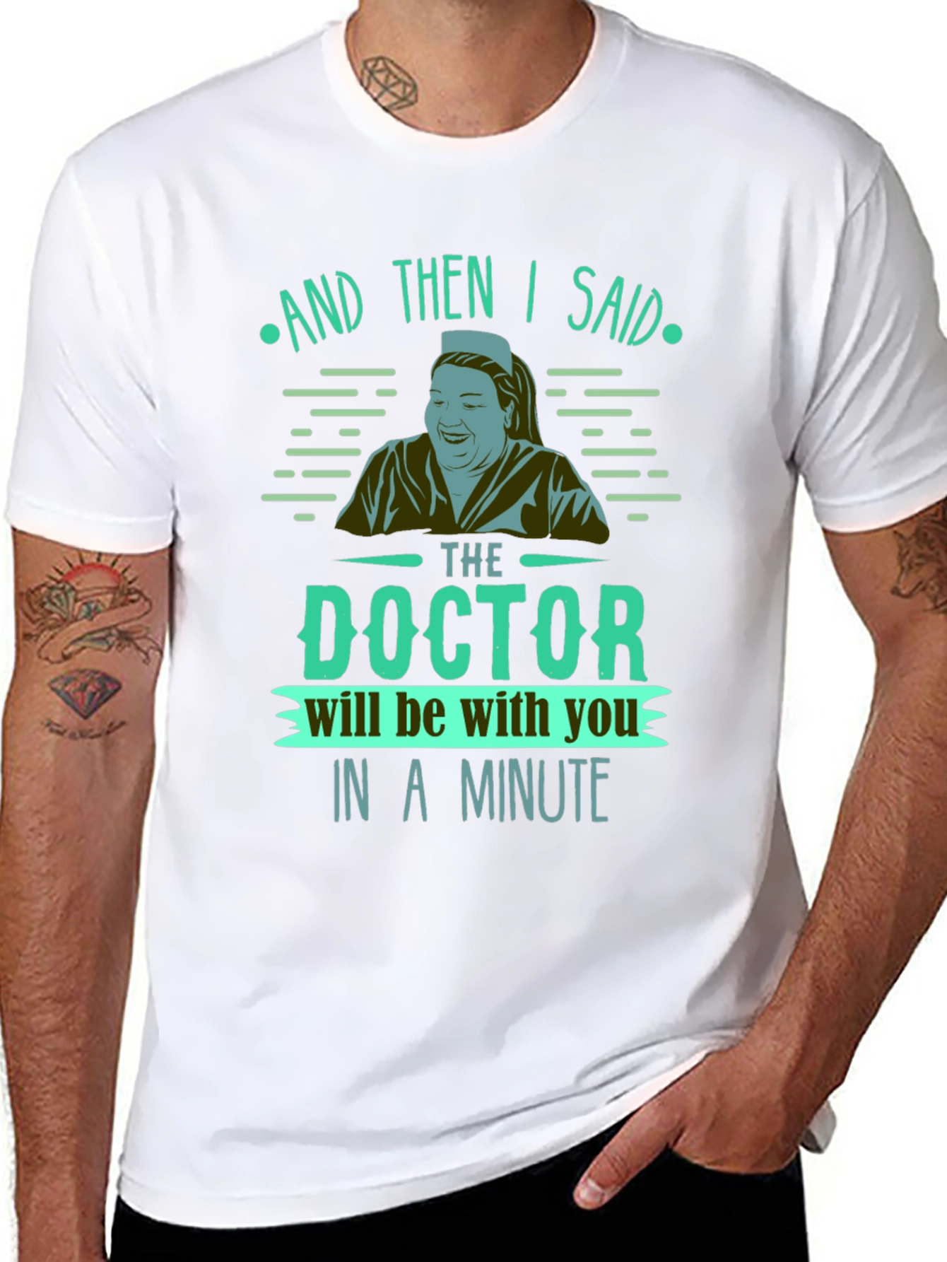 Funny Nurse T-Shirt - The Doctor Will See You Now