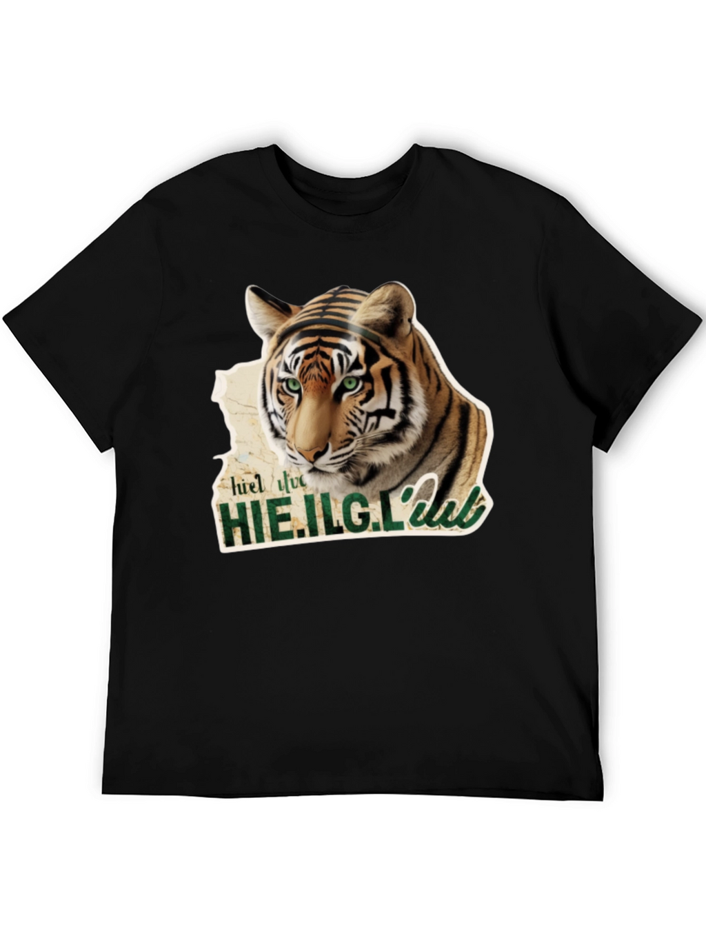 Tiger Graphic Tee - Bold Animal Print T-Shirt