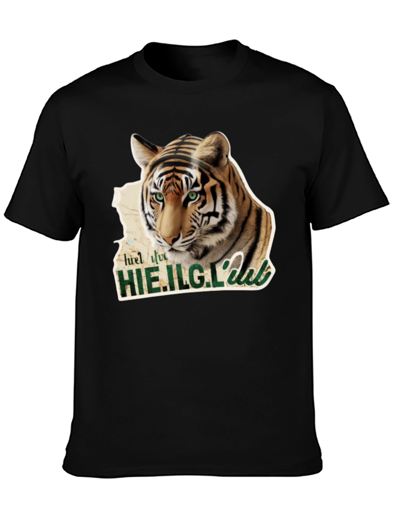 Tiger Graphic Tee - Bold Animal Print T-Shirt