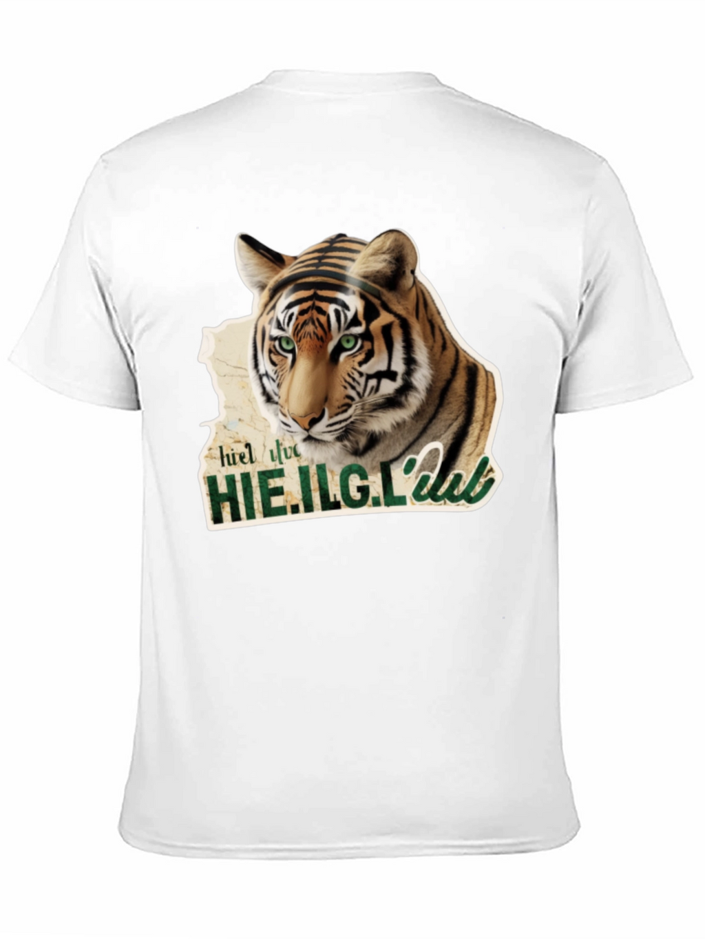 Tiger Graphic Tee - Bold Animal Print T-Shirt