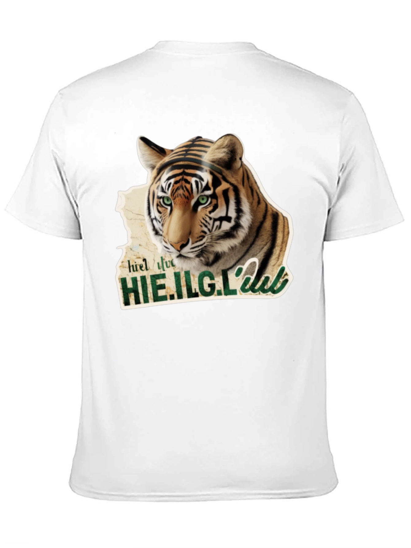 Tiger Graphic Tee - Bold Animal Print T-Shirt